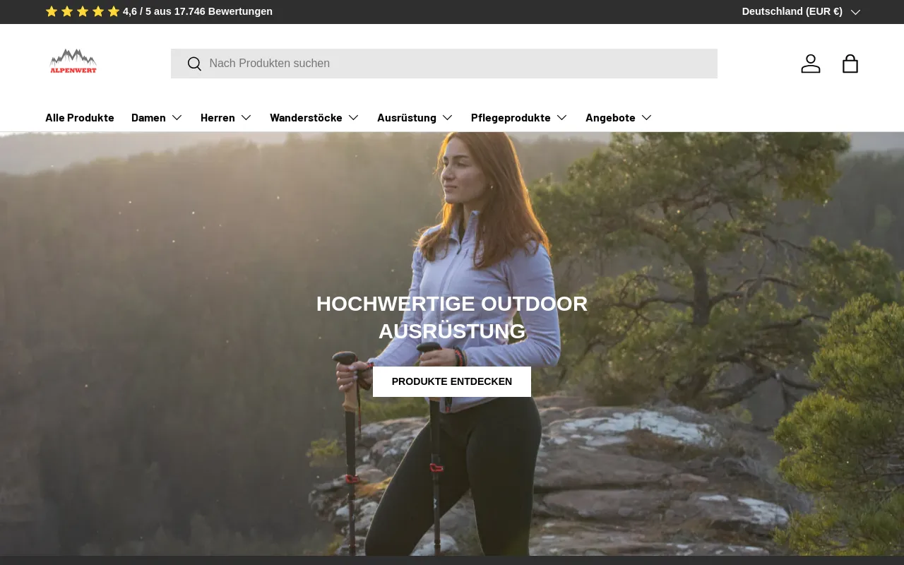 ALPENWERT screenshot