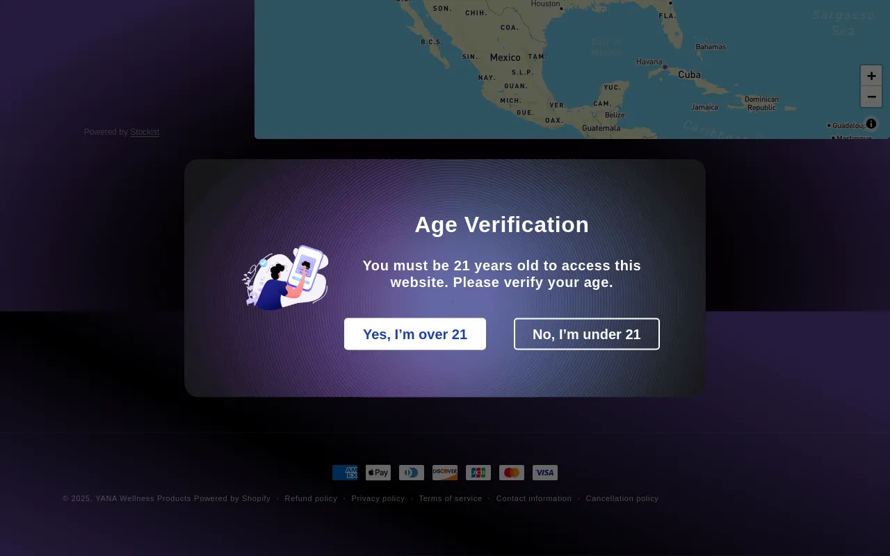 www.yanawellness.com screenshot