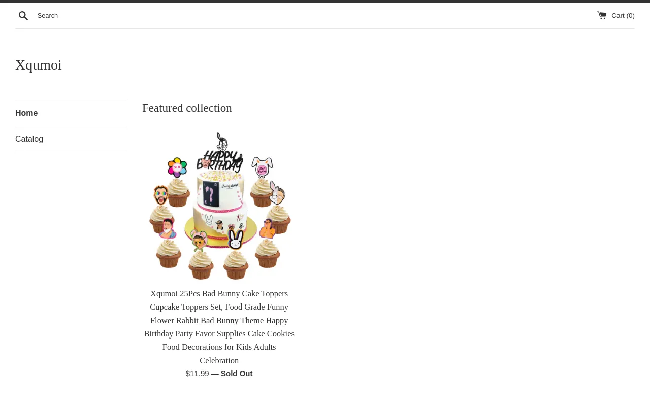 Xqumoi website screenshot