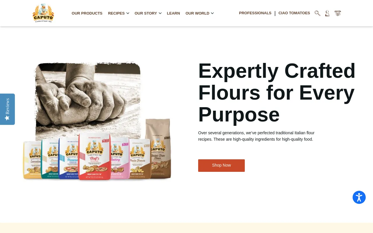 Caputo Flour screenshot