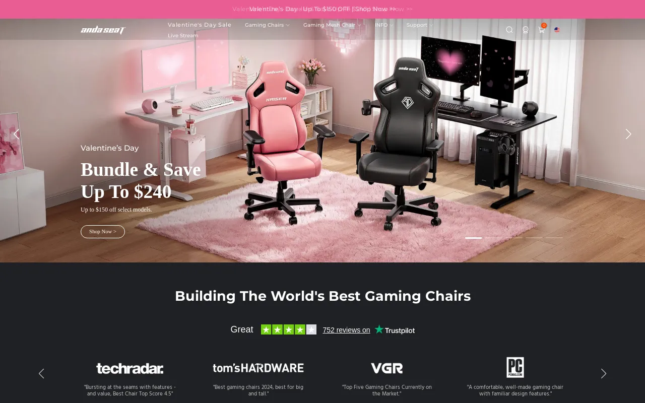 AndaSeat Official screenshot