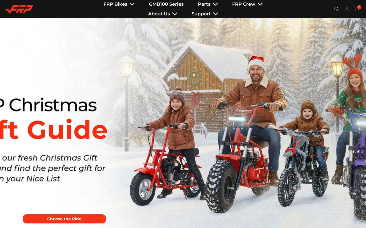 FRP Official Site screenshot