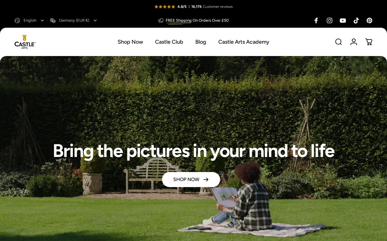 Castle Arts screenshot