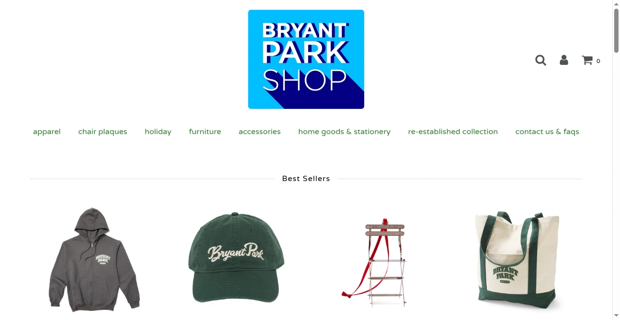 Bryant Park screenshot