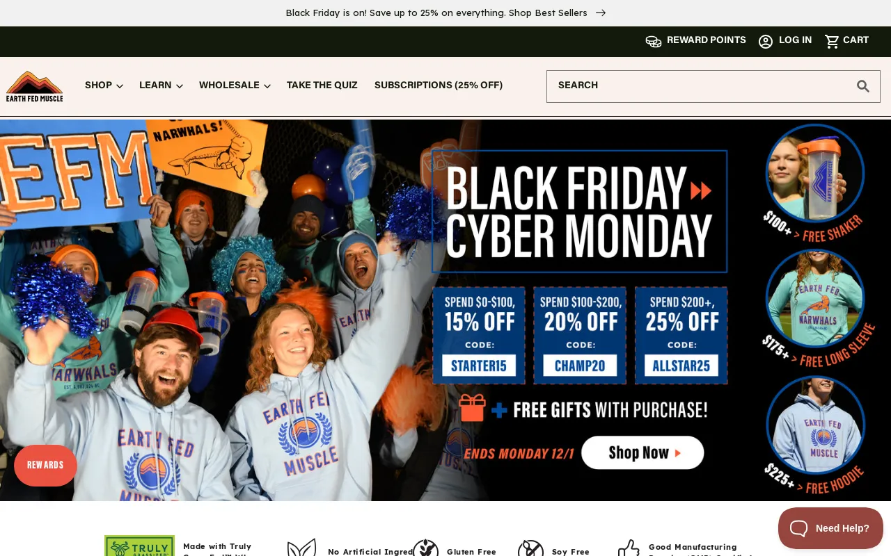 Earth Fed Muscle screenshot