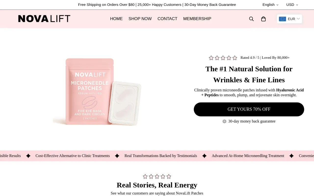 NovaLift screenshot