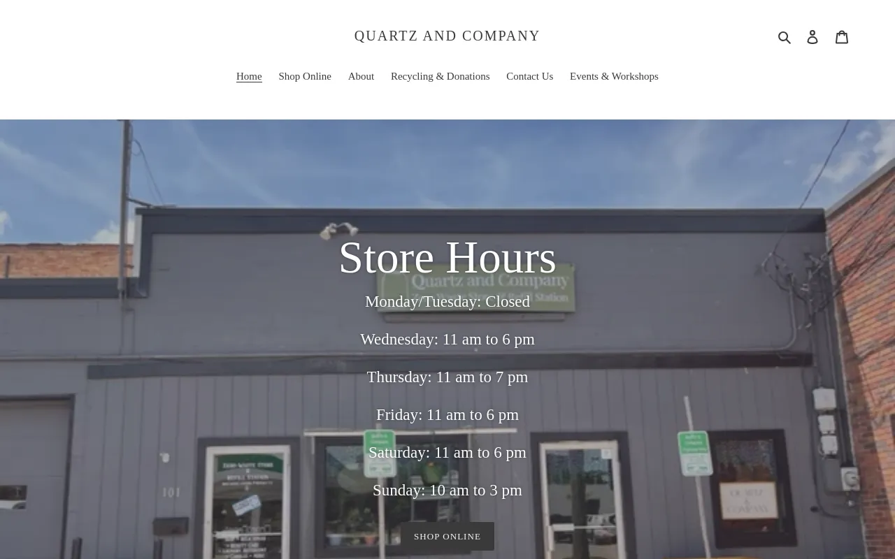 Quartz and Company screenshot