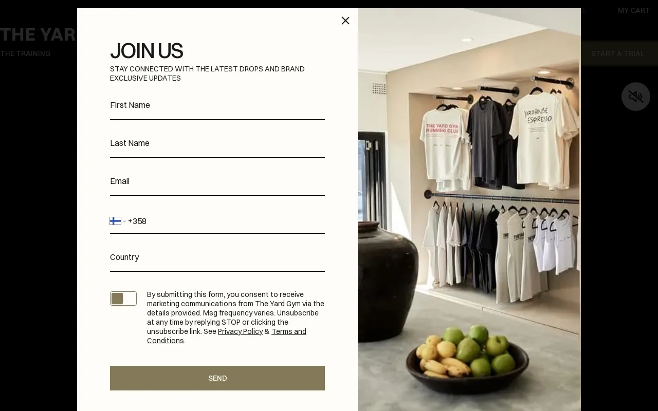 THE YARD GYM screenshot