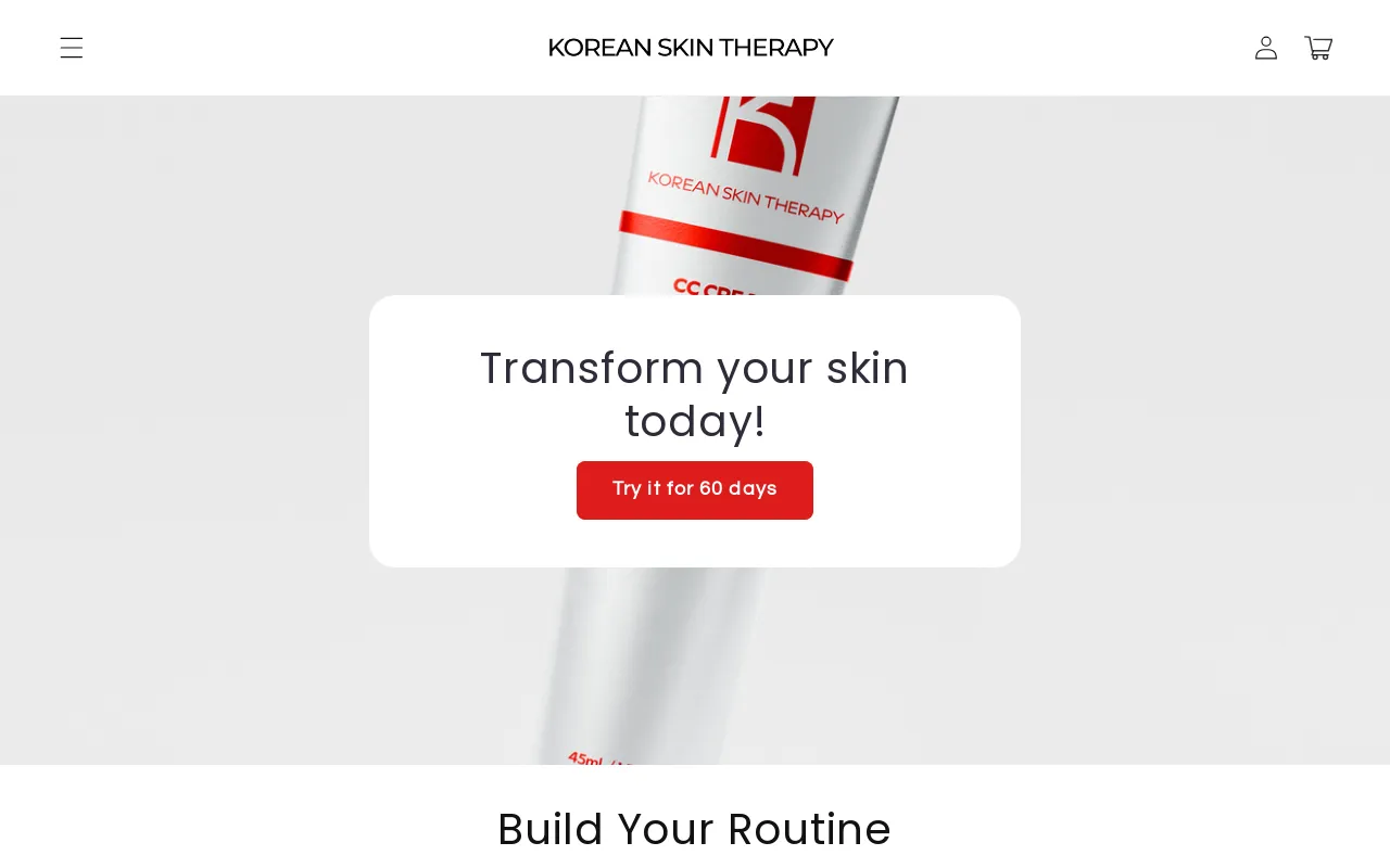Korean Skin Therapy screenshot