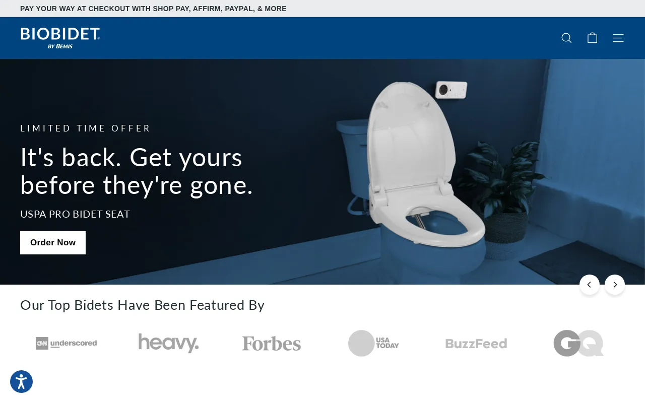 Bio Bidet screenshot