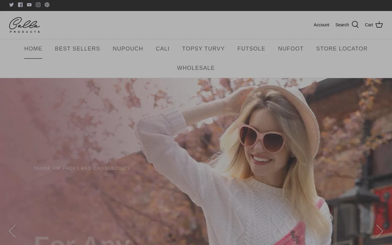 Calla Products screenshot