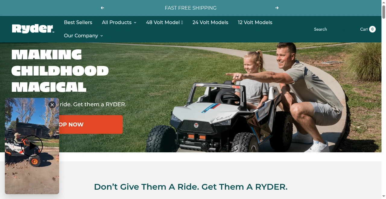 Ryder Toys screenshot