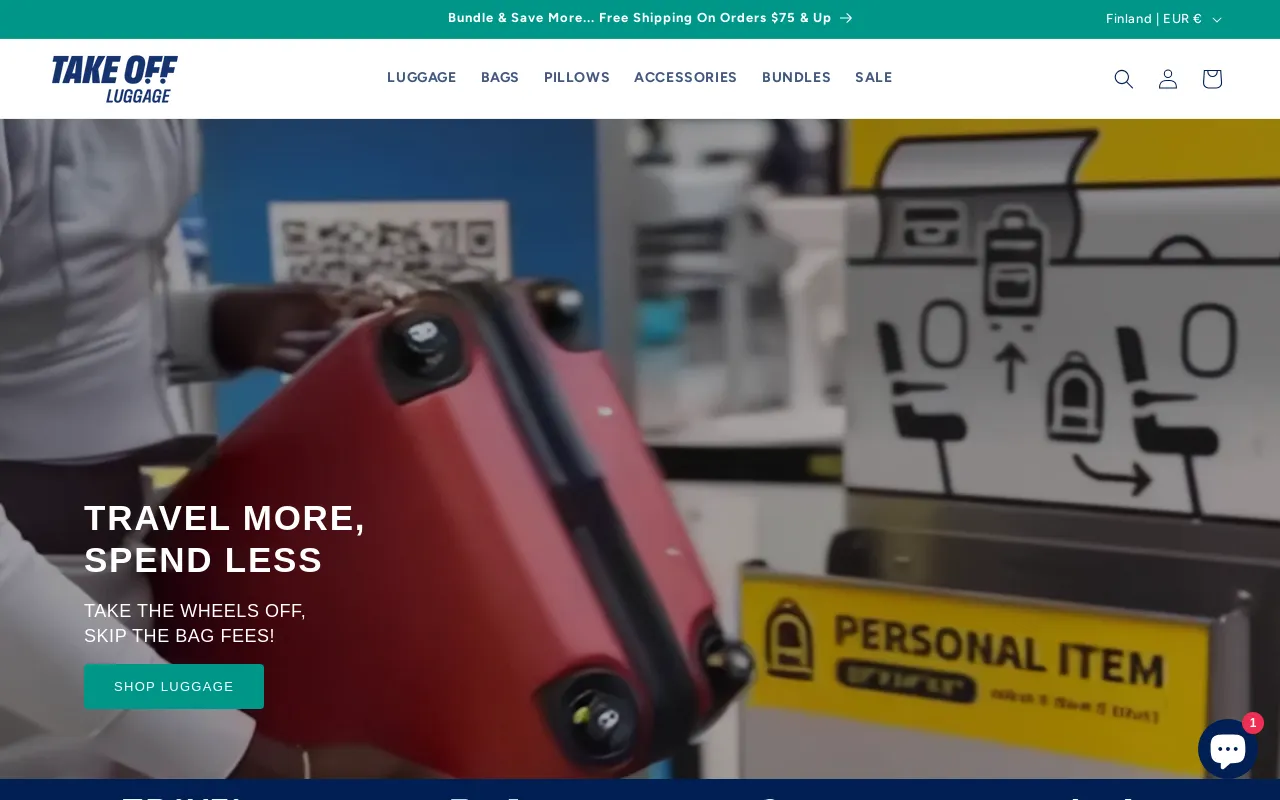 TAKE OFF Luggage screenshot