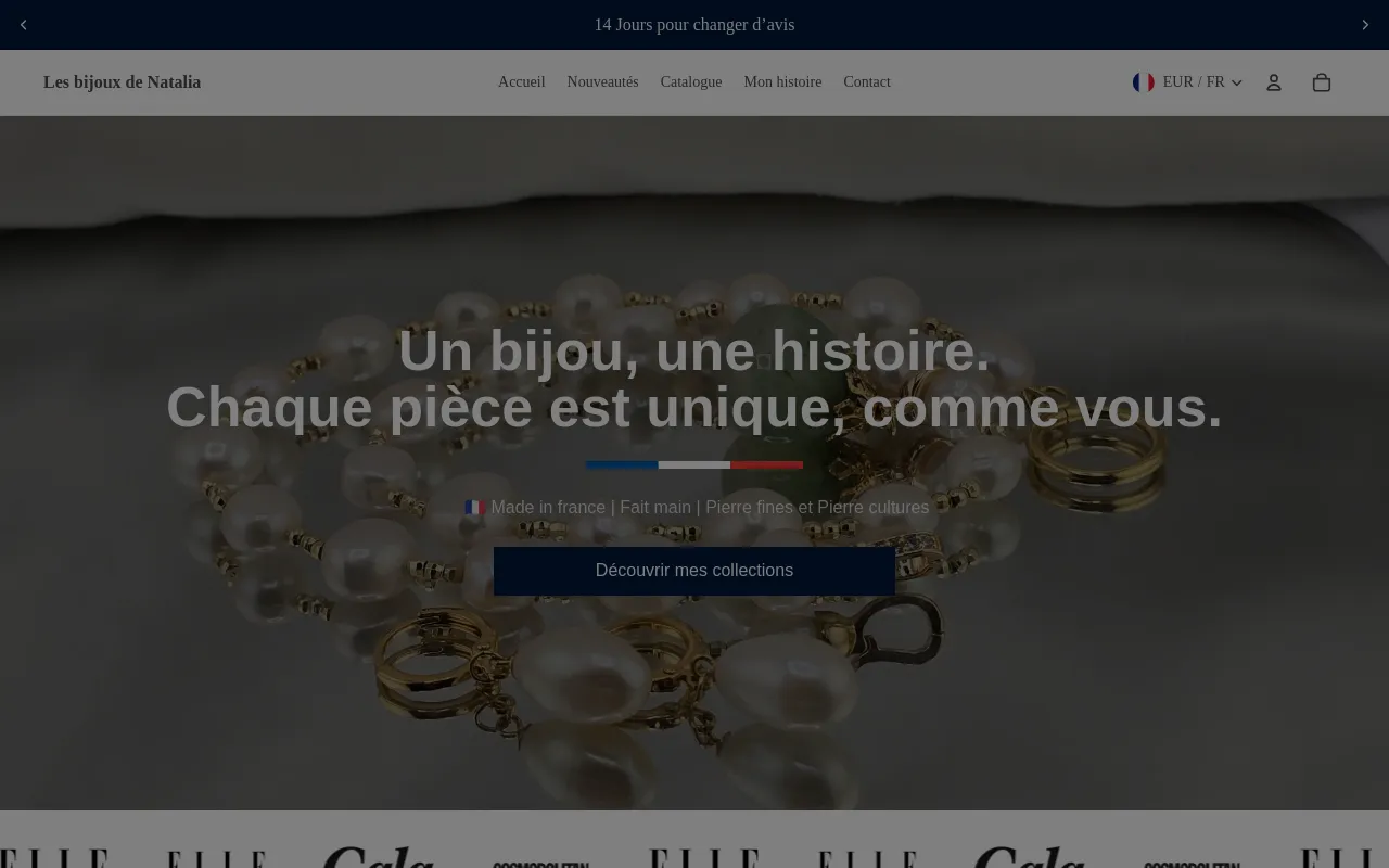 Les bijoux de Natalia screenshot