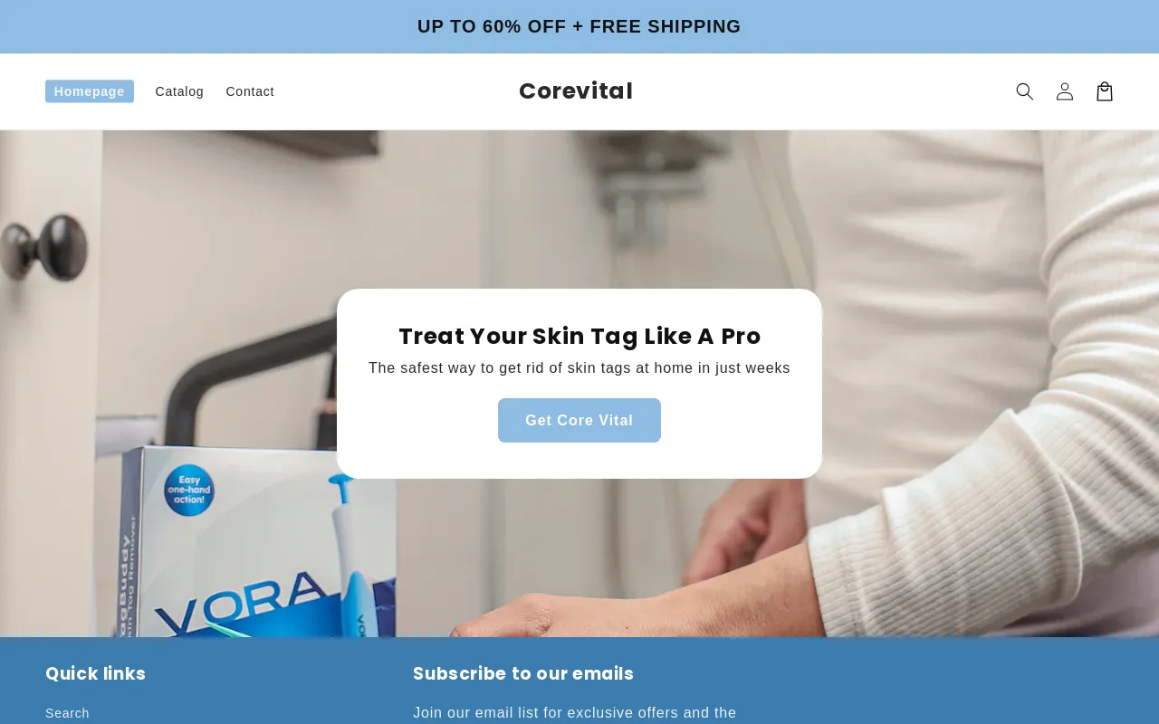 Corevital screenshot