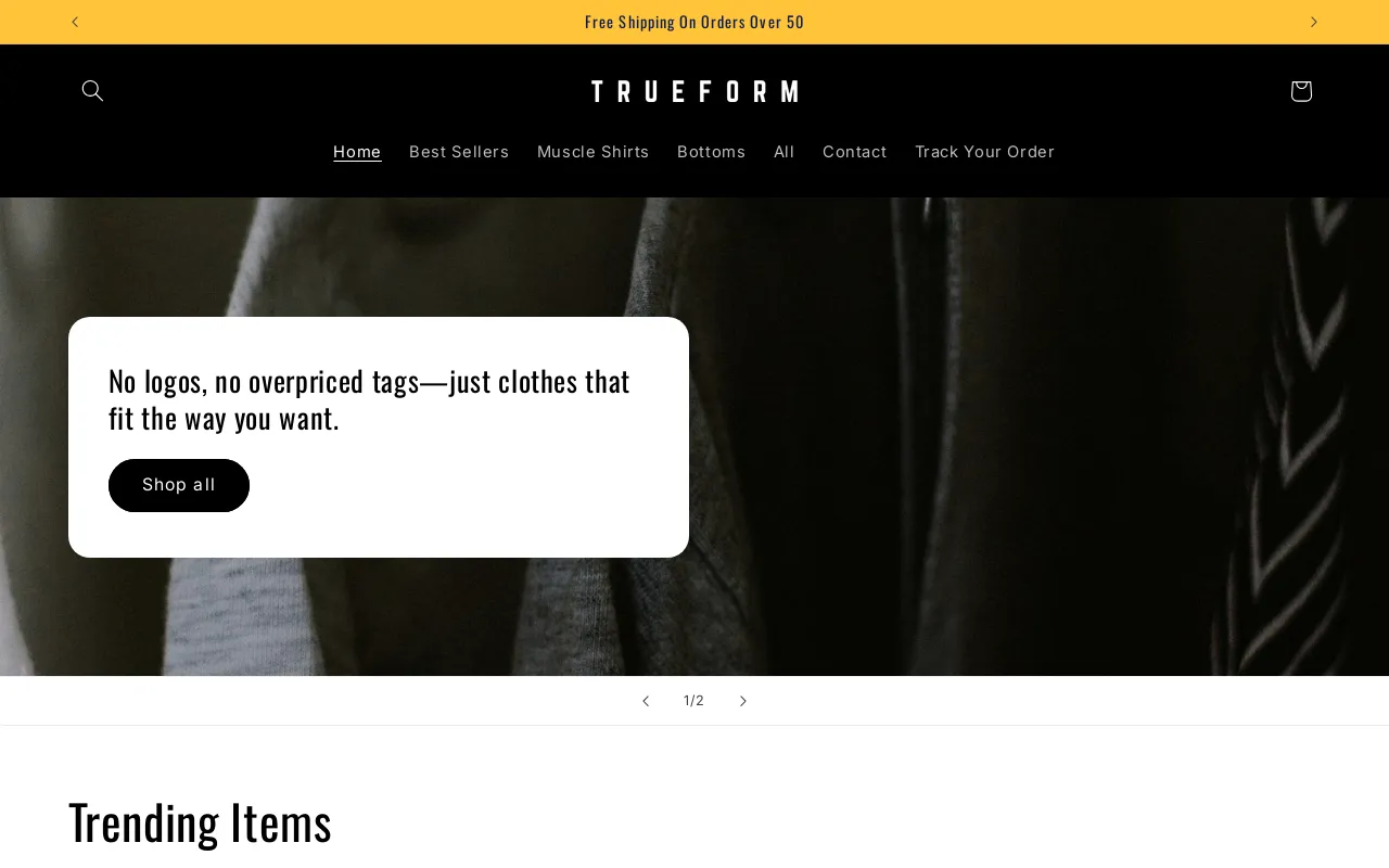Trueform screenshot
