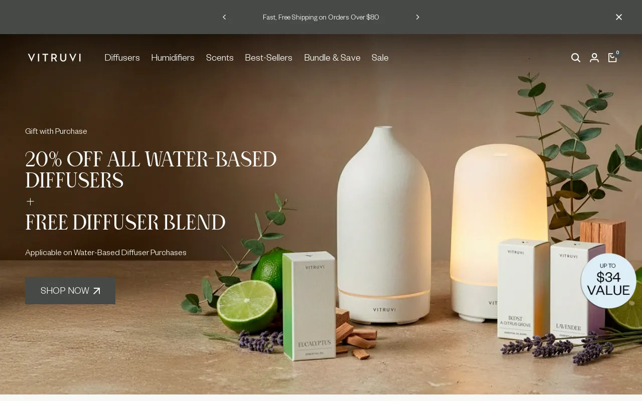 Vitruvi US screenshot