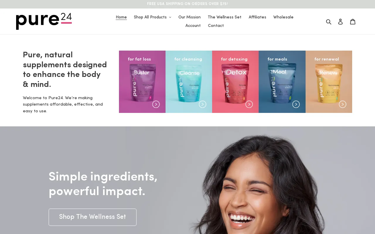 Pure24 | Wellness for Life screenshot