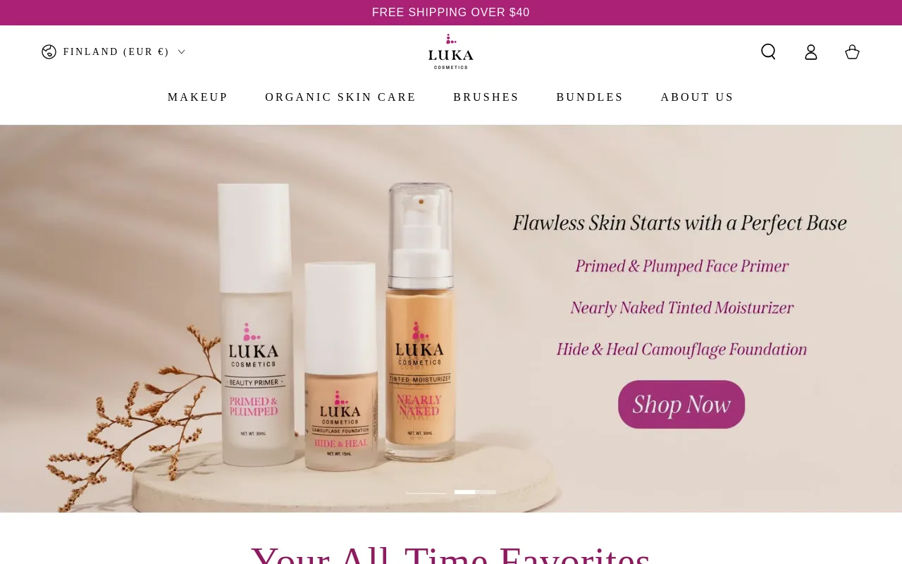 Luka Cosmetics screenshot