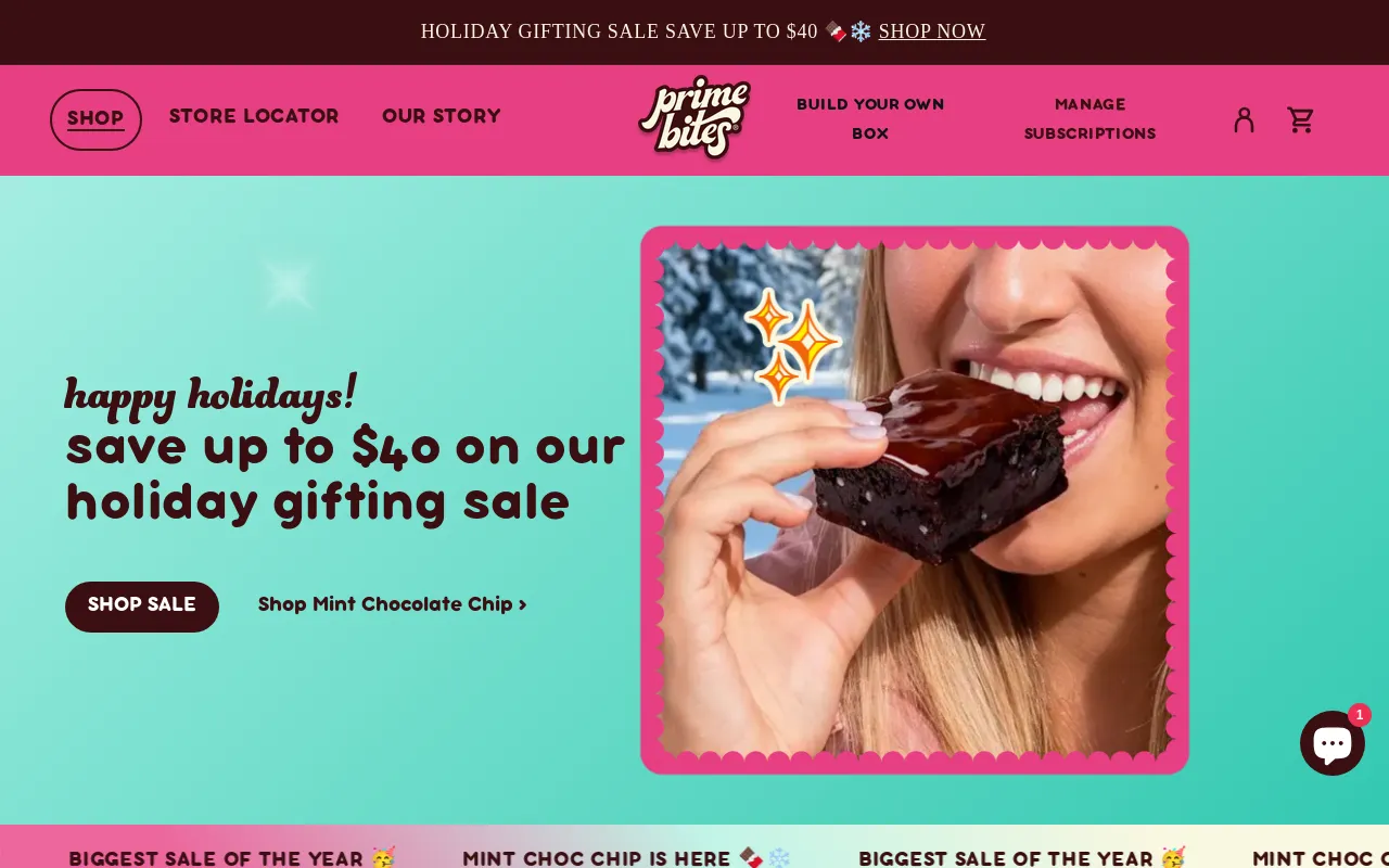 Prime Bites screenshot