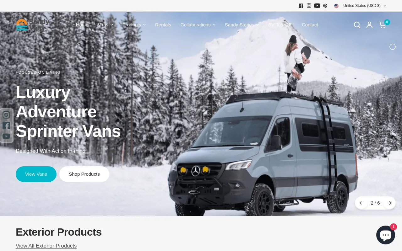 Sandy Vans screenshot