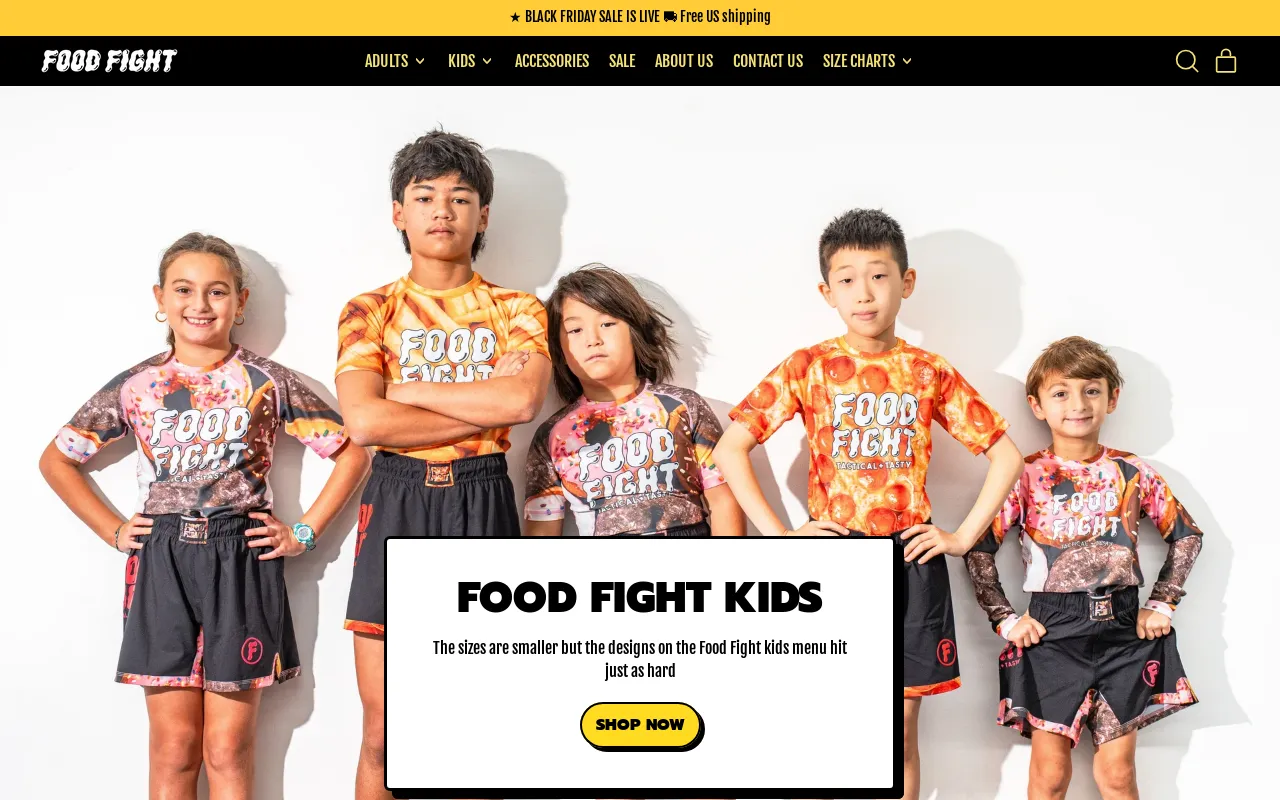 FOOD FIGHT BJJ screenshot