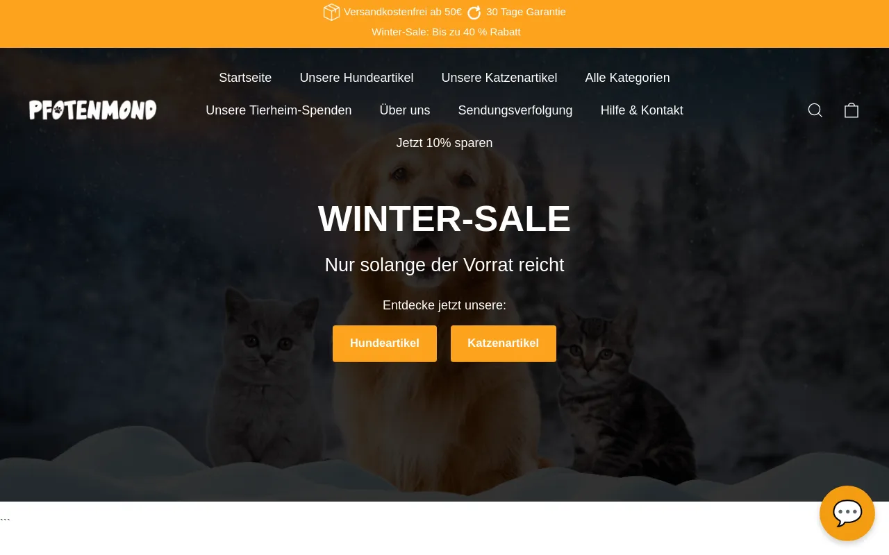 Pfotenmond screenshot