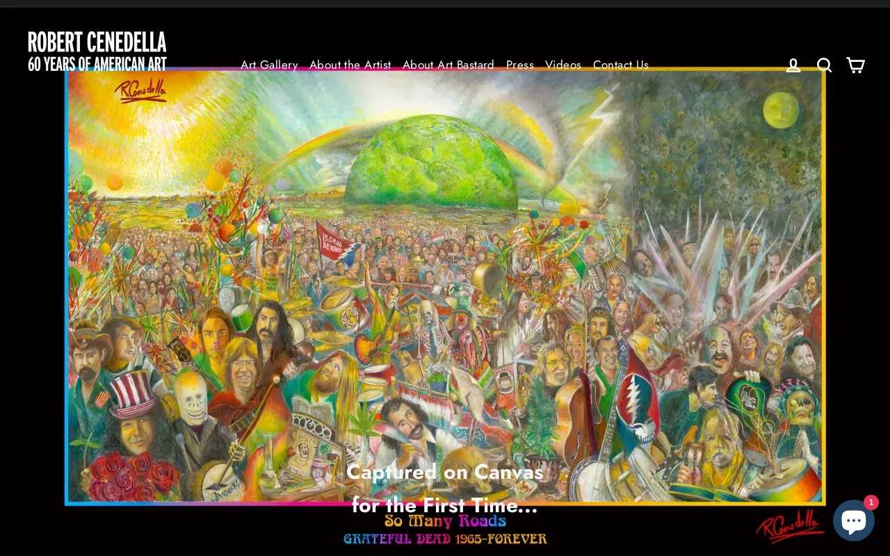Robert Cenedella | 60 Years of American Art screenshot
