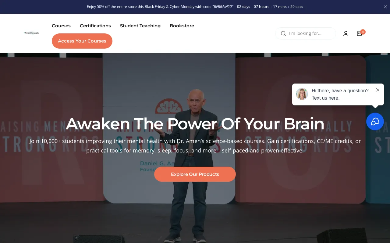 Amen University screenshot