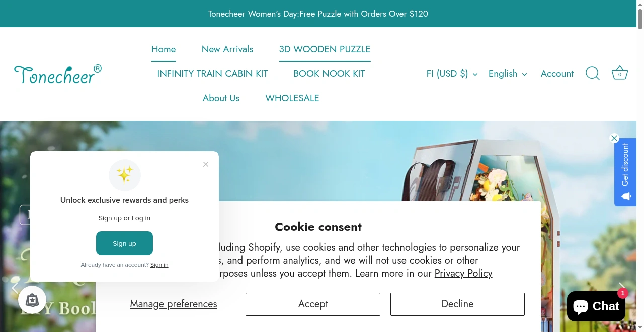 Tonecheer Shop screenshot