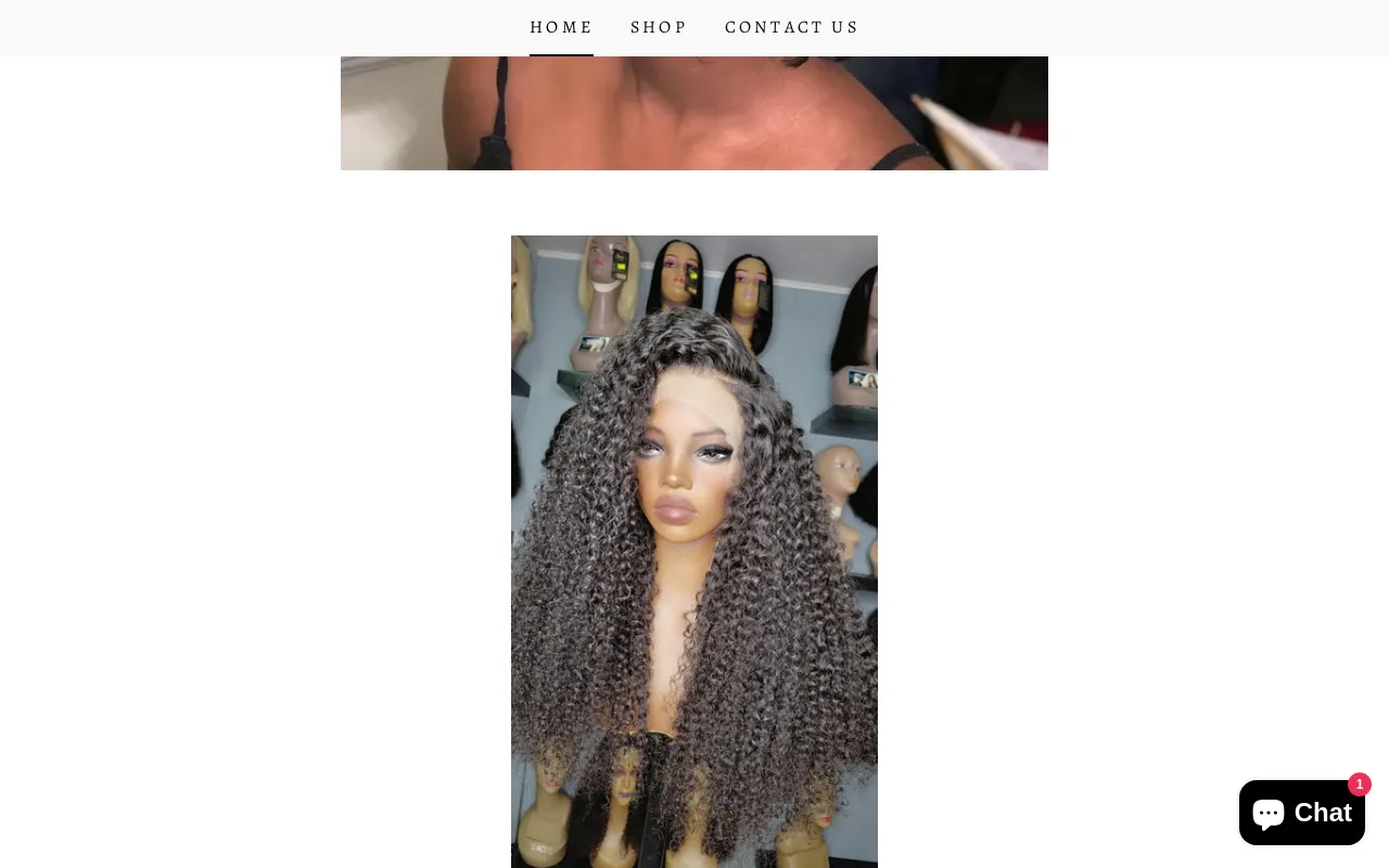 thebeautylounge592.com website screenshot