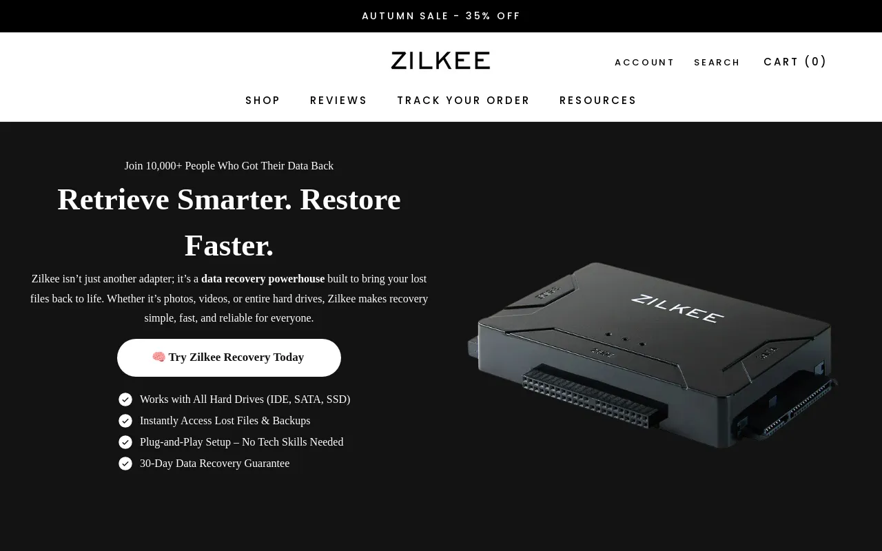 Zilkee screenshot