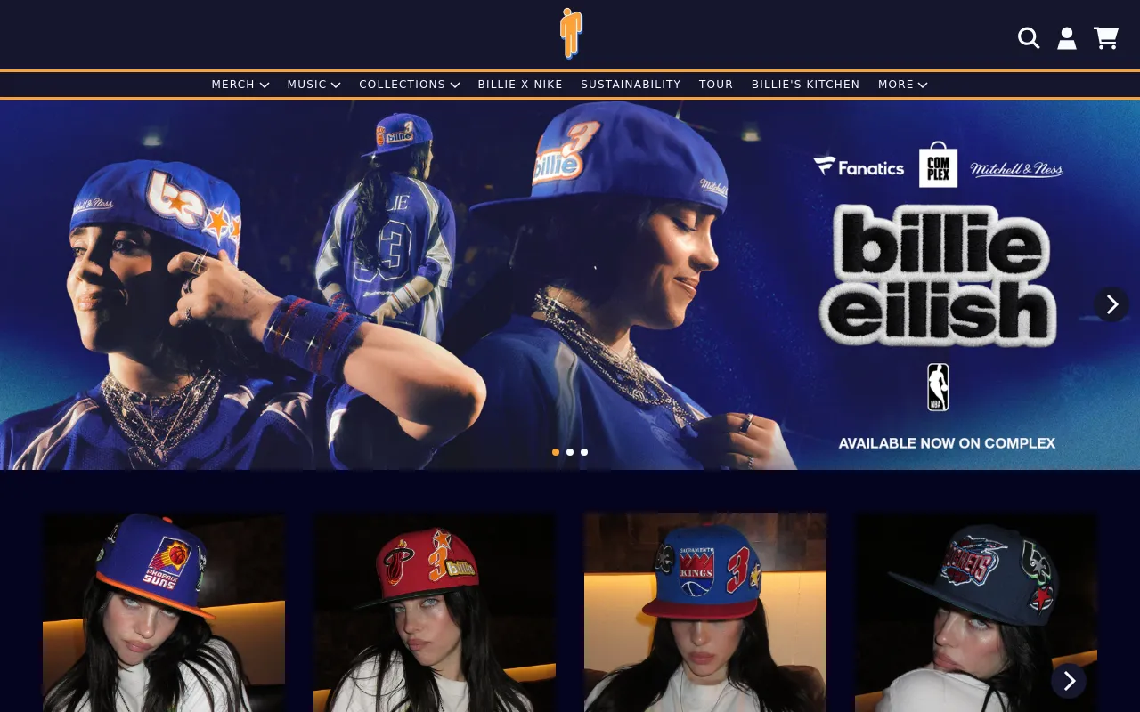 Billie Eilish | Store screenshot