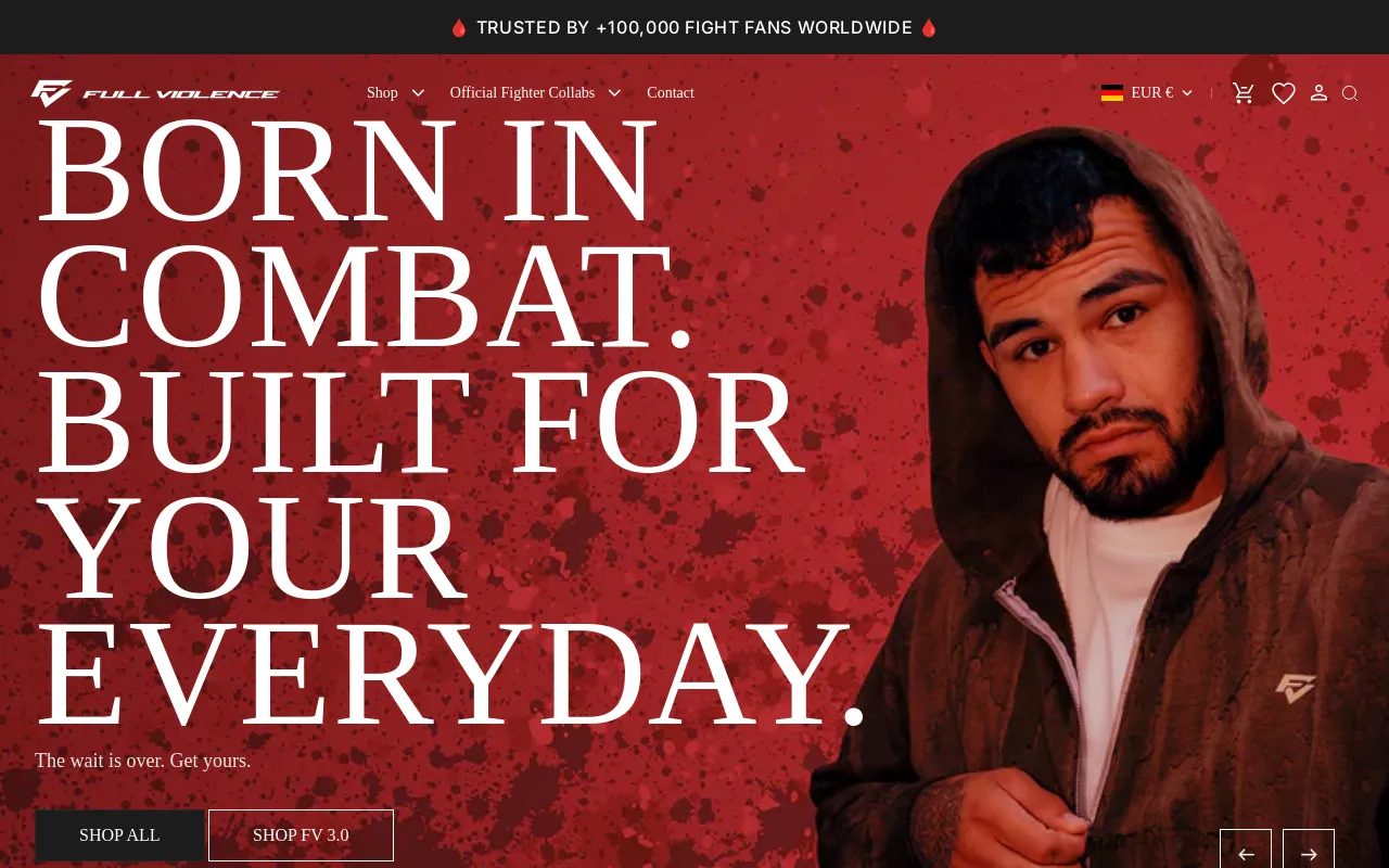 FULL VIOLENCE STORE screenshot