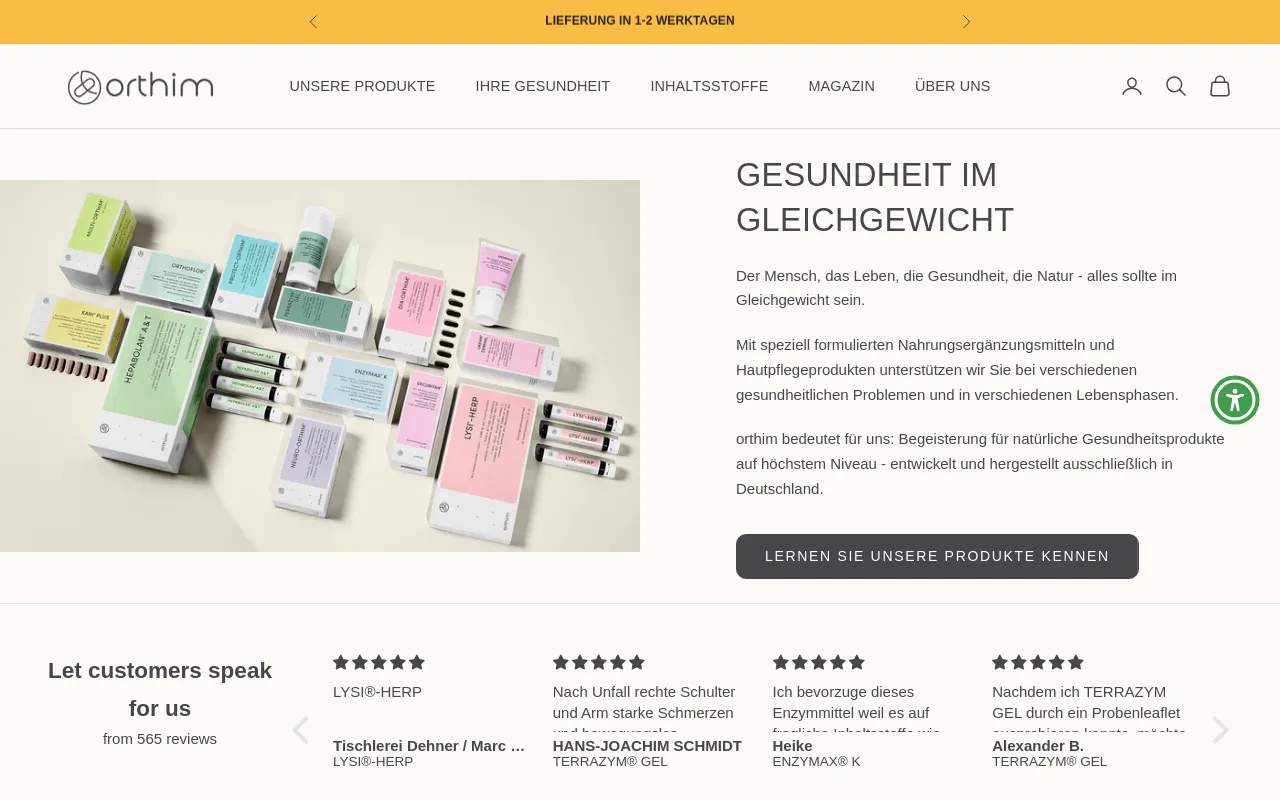 orthim® screenshot