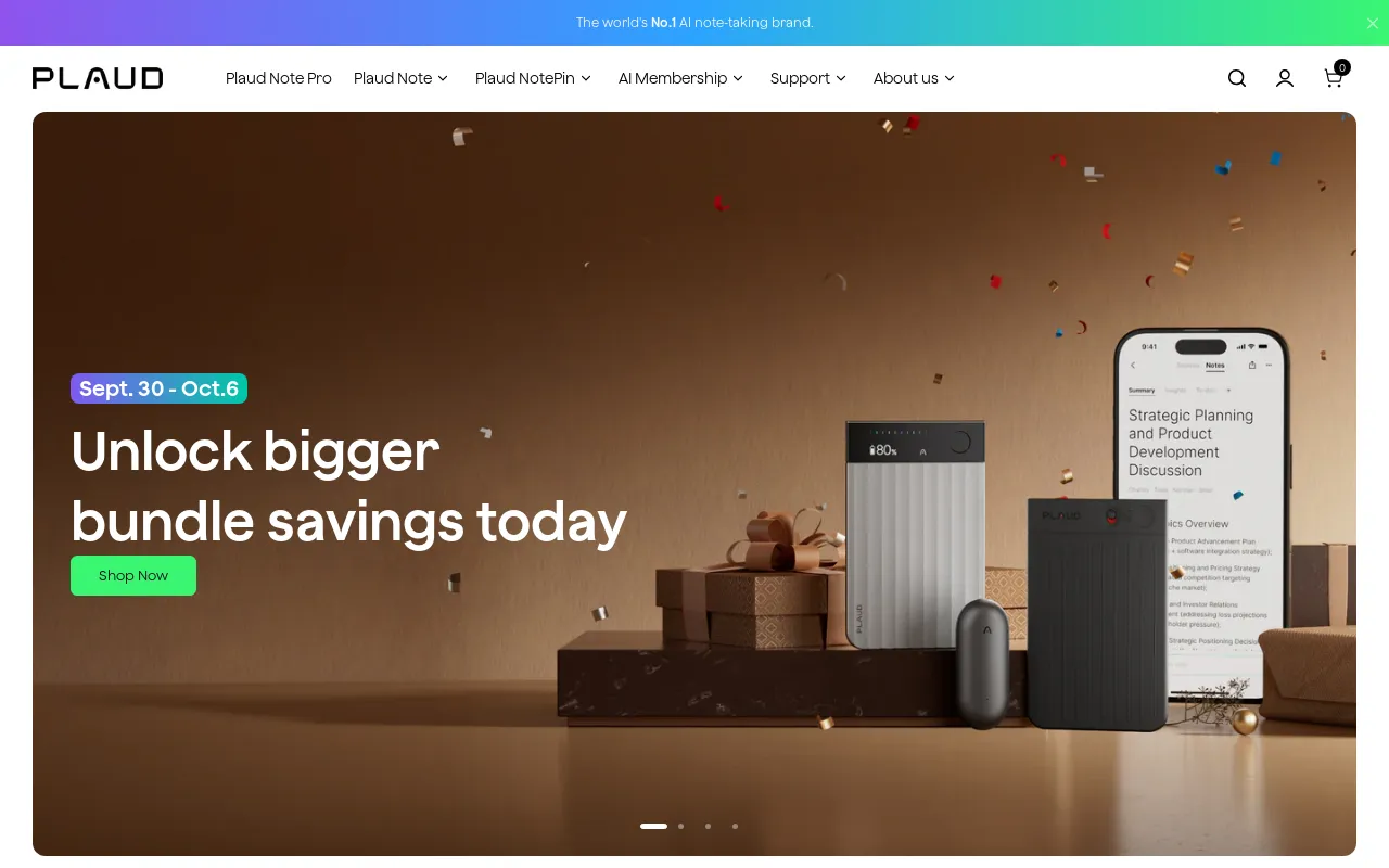 Plaud.ai EU screenshot