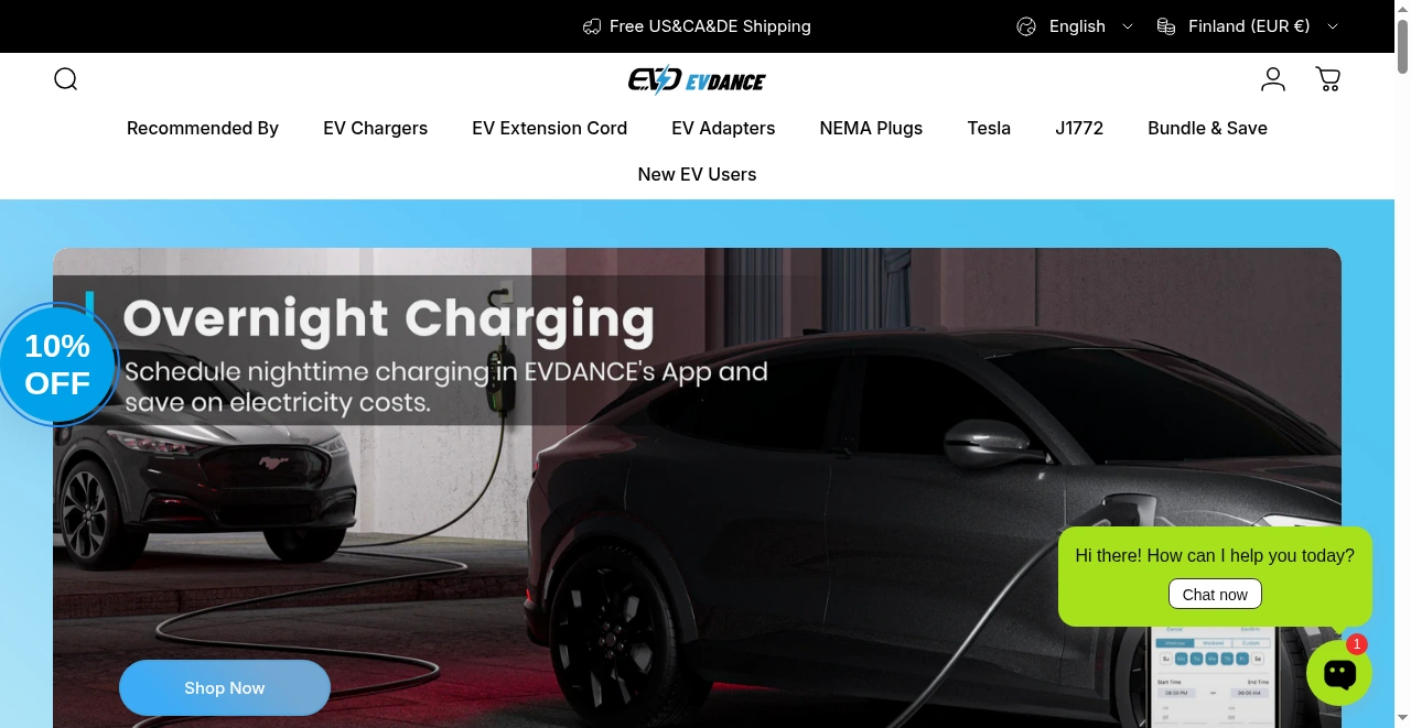 evdances.com screenshot