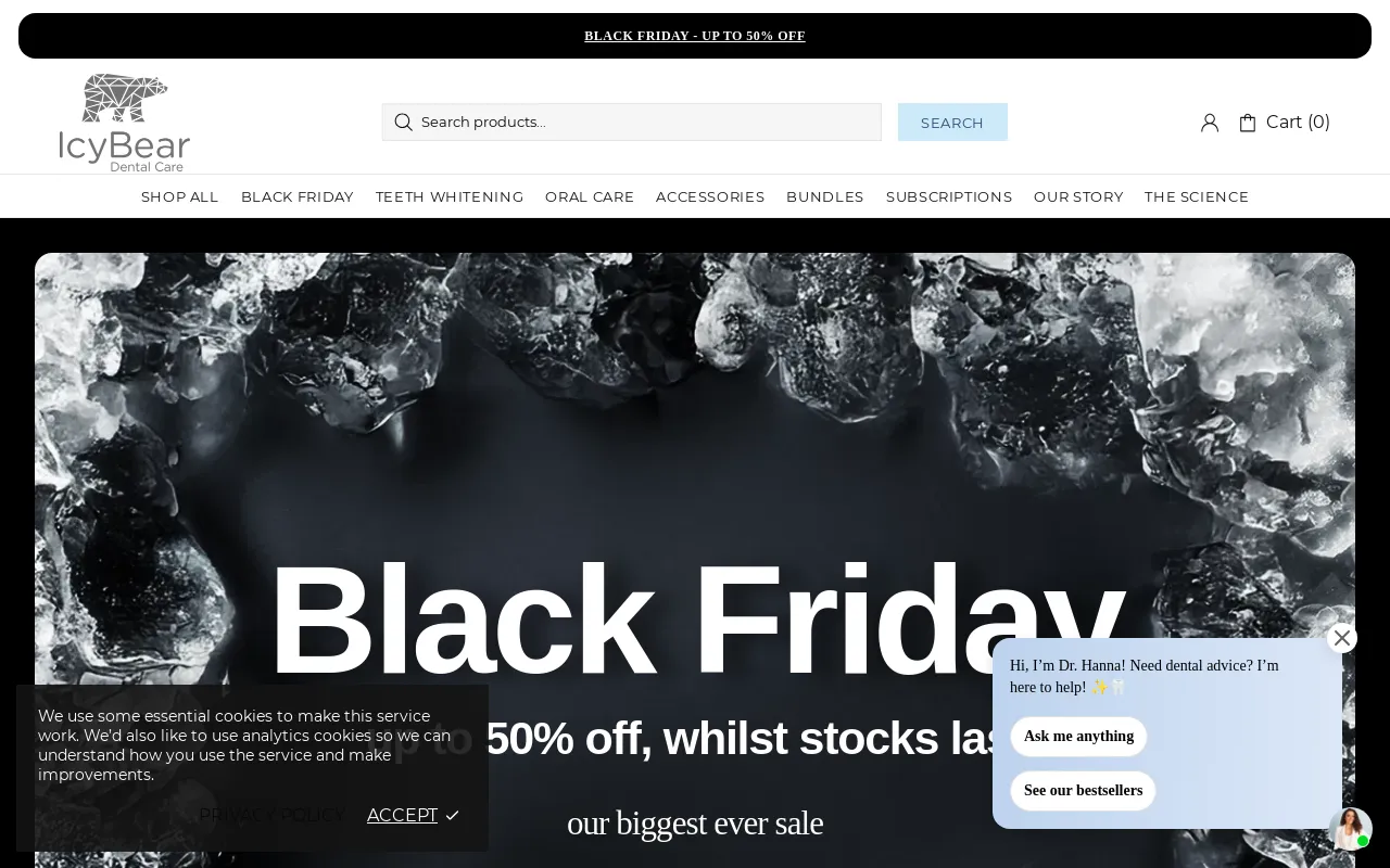 Icy Bear Dental screenshot