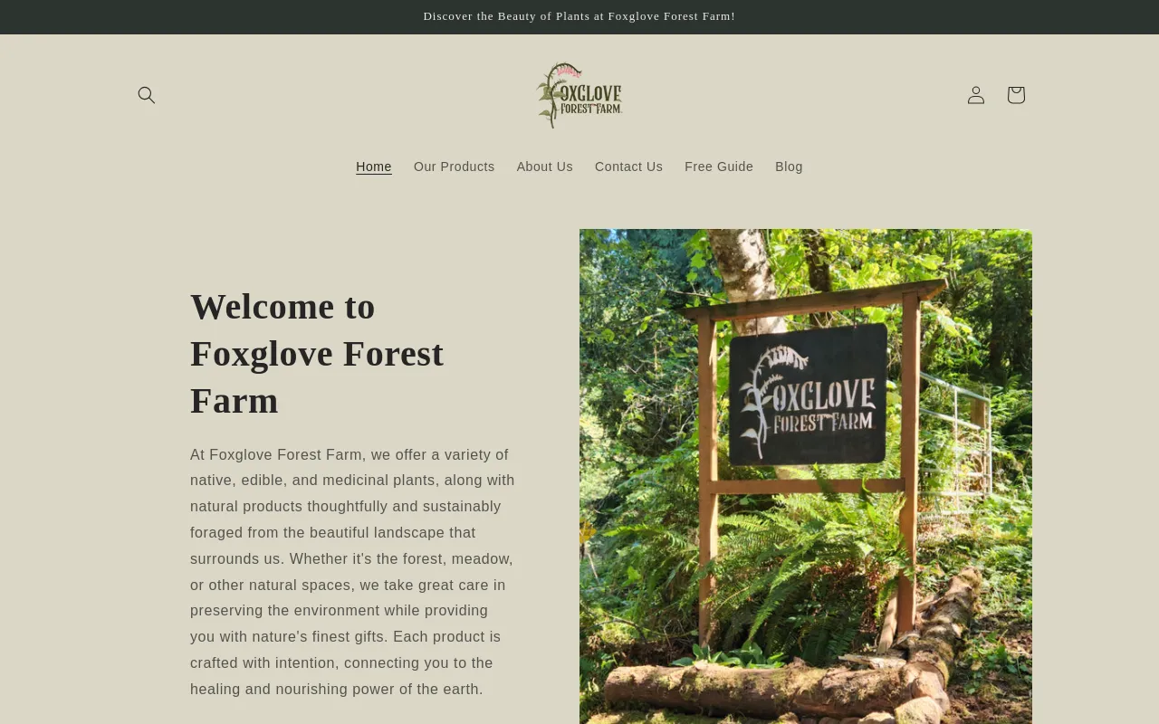Foxglove Forest Farm screenshot
