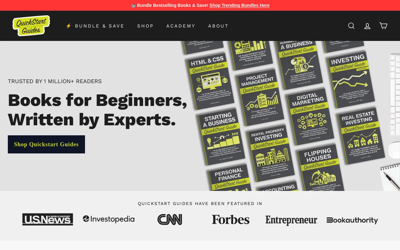 QuickStart Guides screenshot