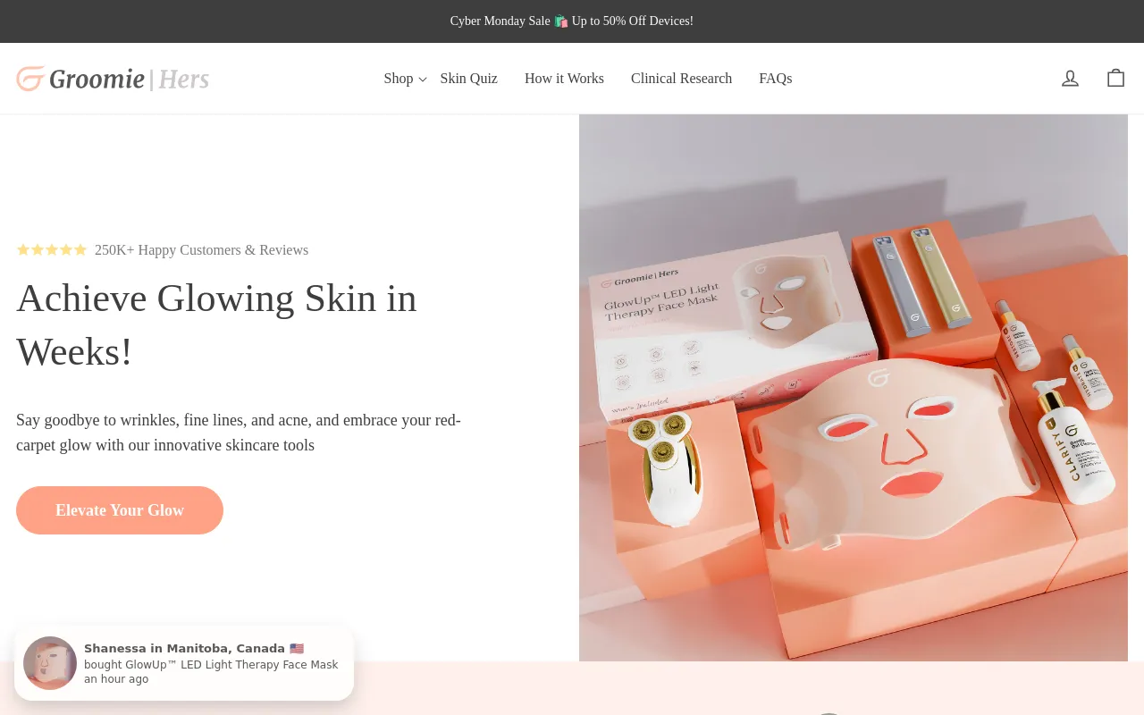 Groomie Hers screenshot