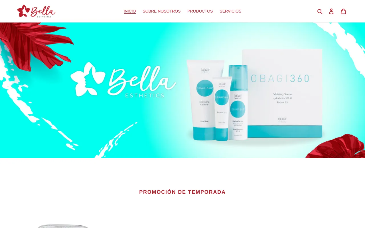 Bella Esthetics screenshot