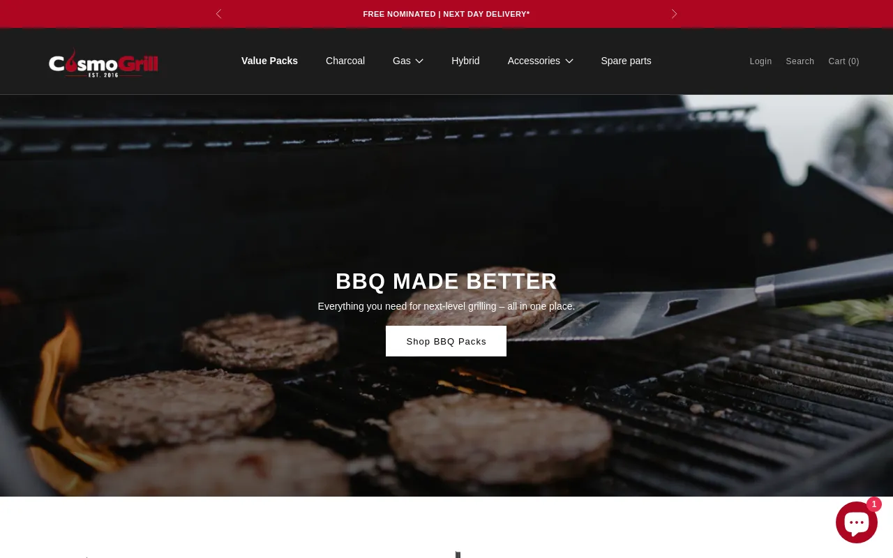 CosmoGrill screenshot