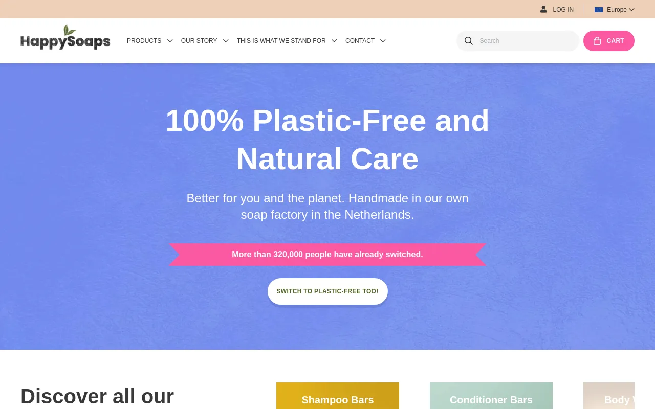 HappySoaps EU screenshot