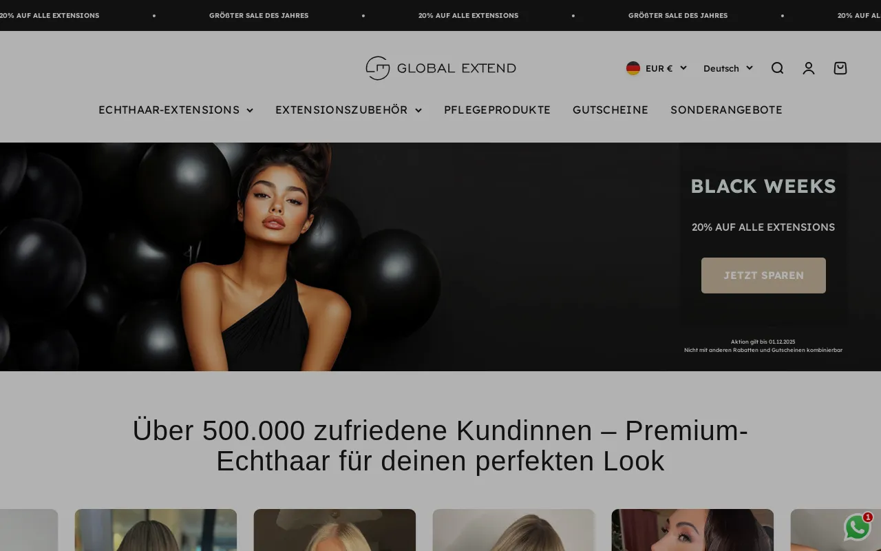 Global Extend screenshot