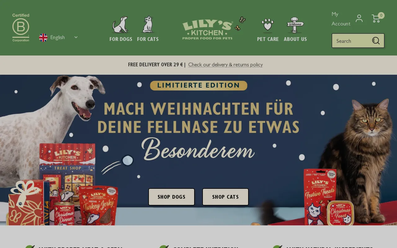 Lily's Kitchen screenshot