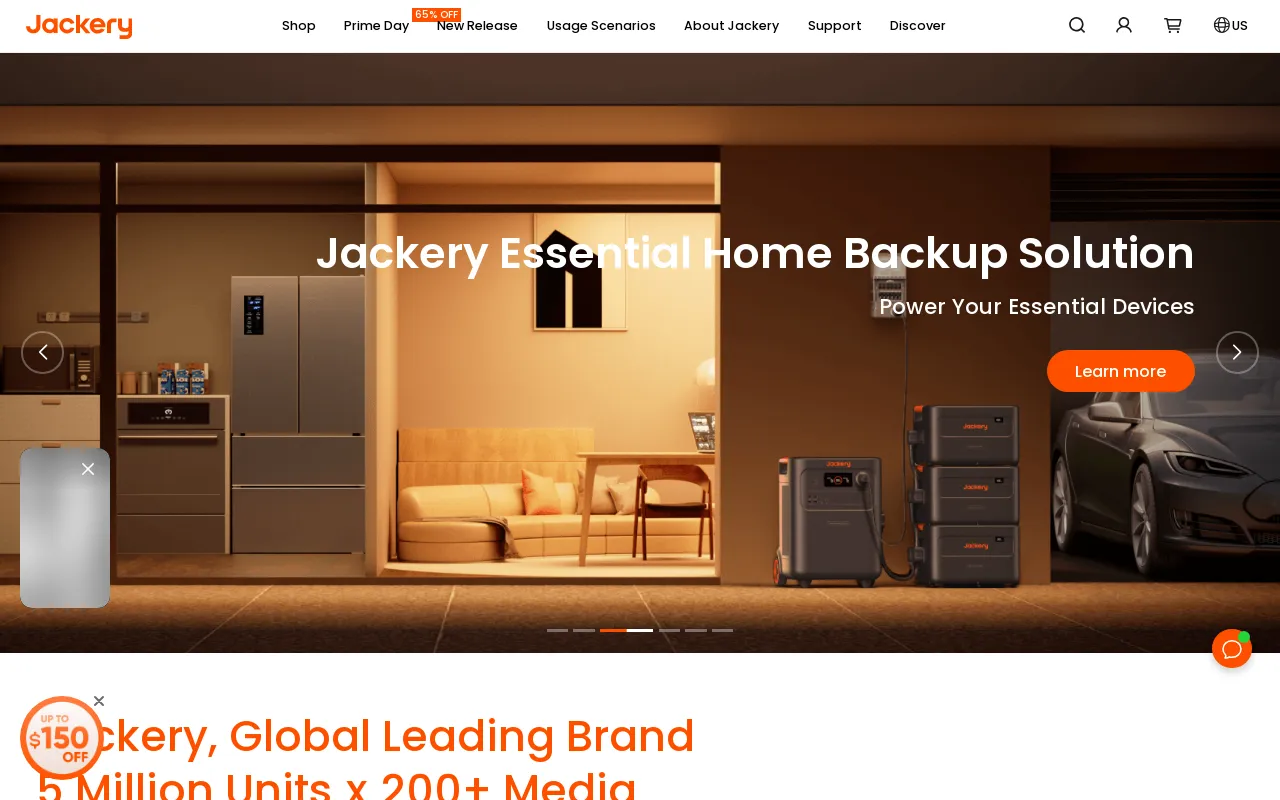 Jackery screenshot