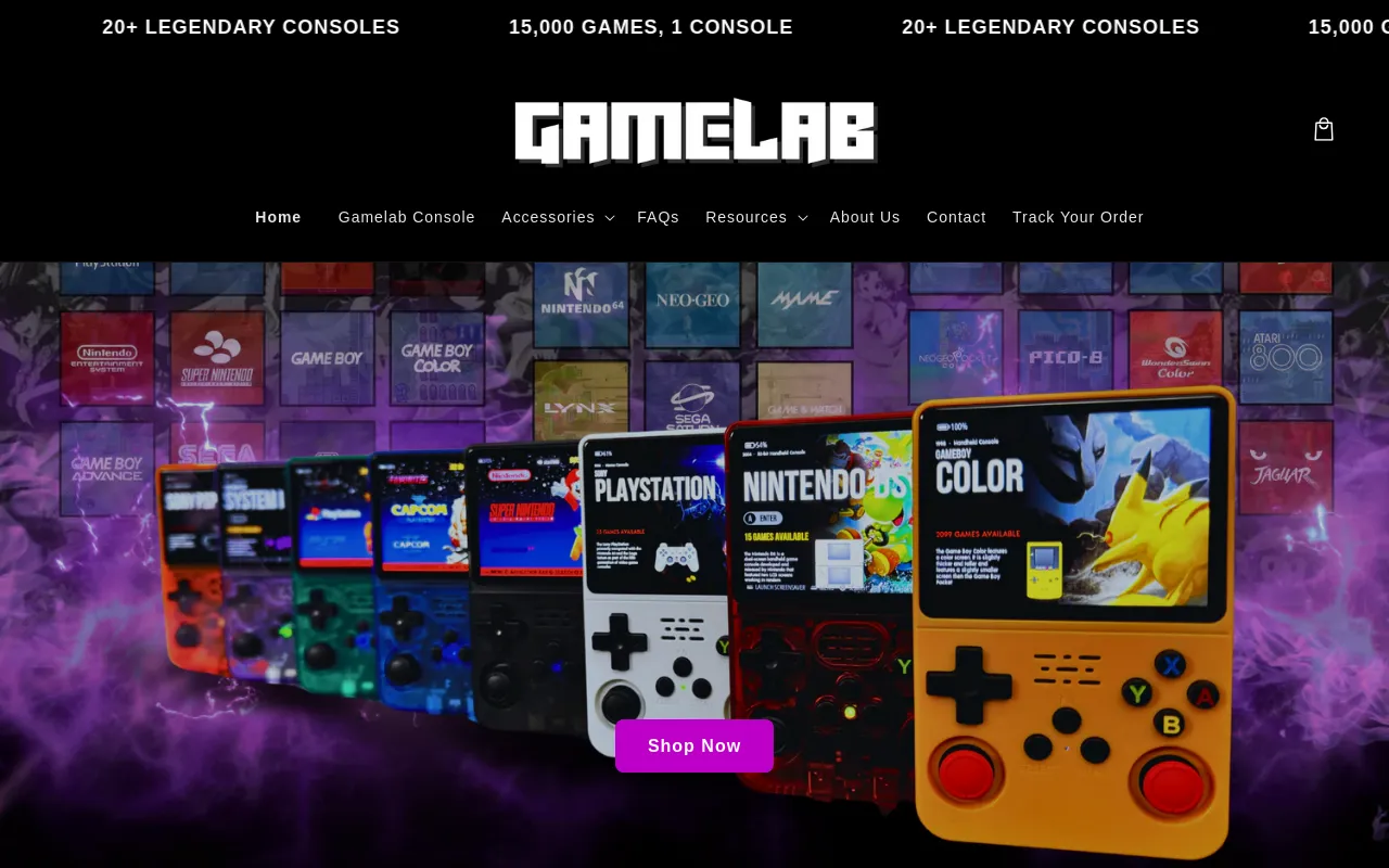GameLab screenshot