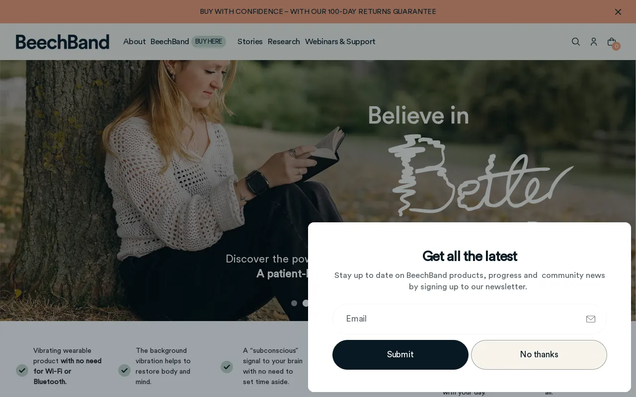 BeechBand screenshot