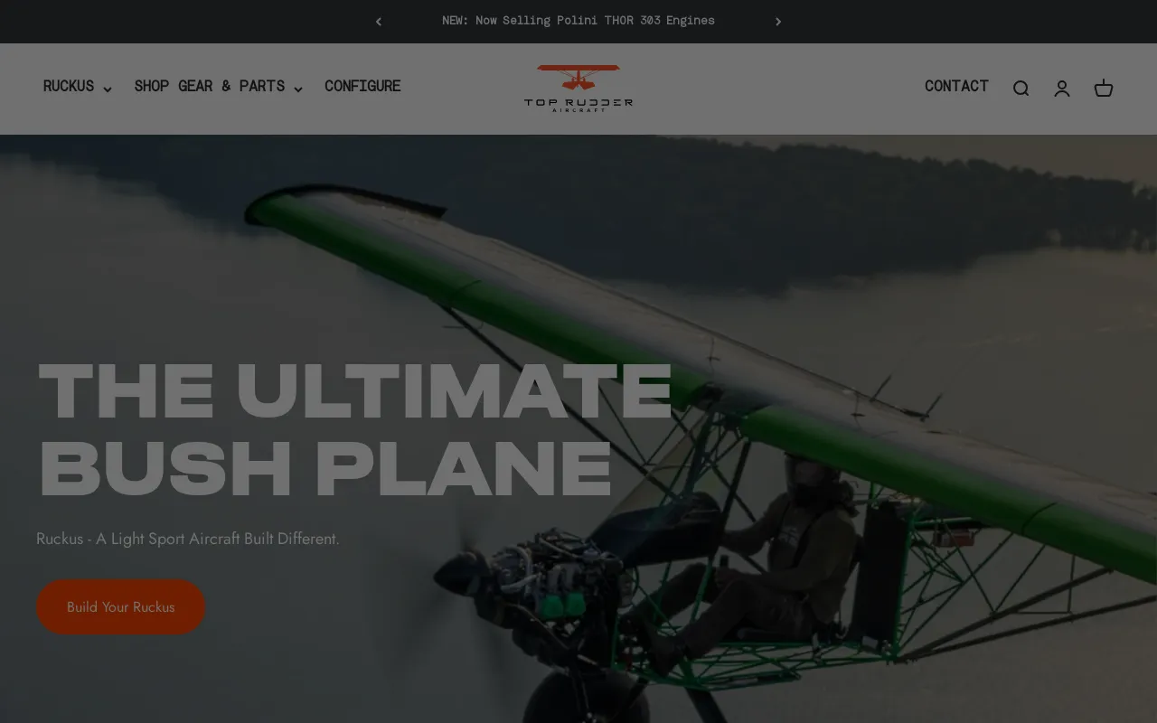 Top Rudder Aircraft screenshot